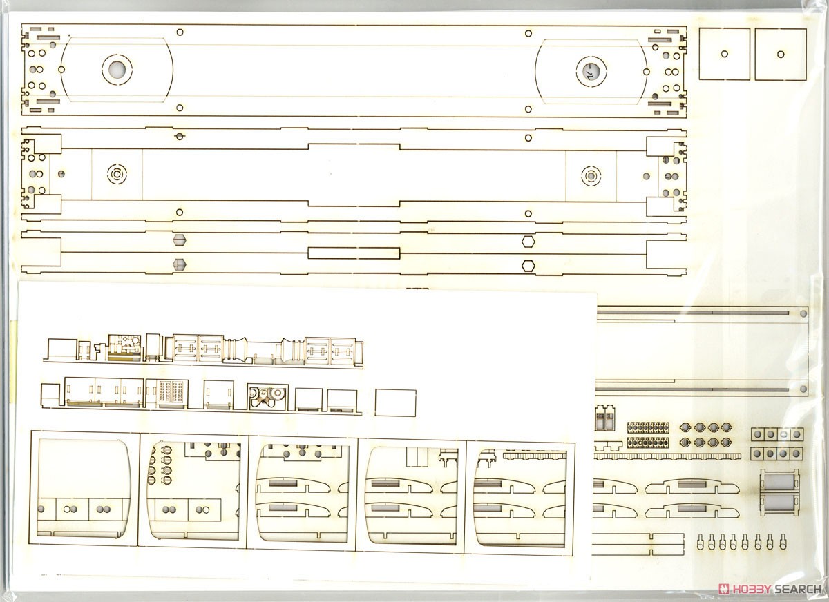 1/80(HO) KUMOHA123-40 Paper Kit (Unassembled Kit) (Model Train) Contents1