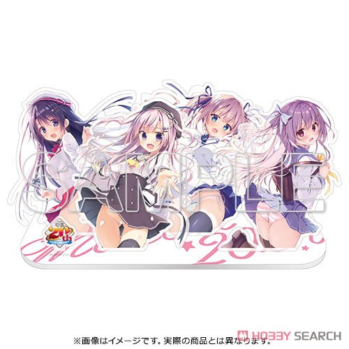 電撃萌王20周年記念 涼香オリジナルアクリルジオラマセット (キャラクターグッズ) 商品画像1