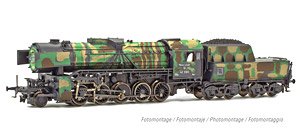 DRB, heavy steam locomotive BR 42 in camouflage livery, period IIc, with DCC sound decoder (鉄道模型)