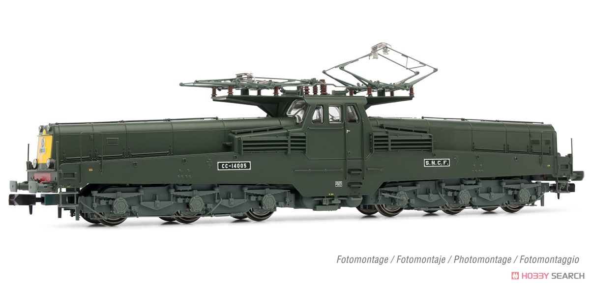 SNCF, CC 14005, green livery, 4 lamps, ep. IV ★外国形モデル (鉄道模型) その他の画像1