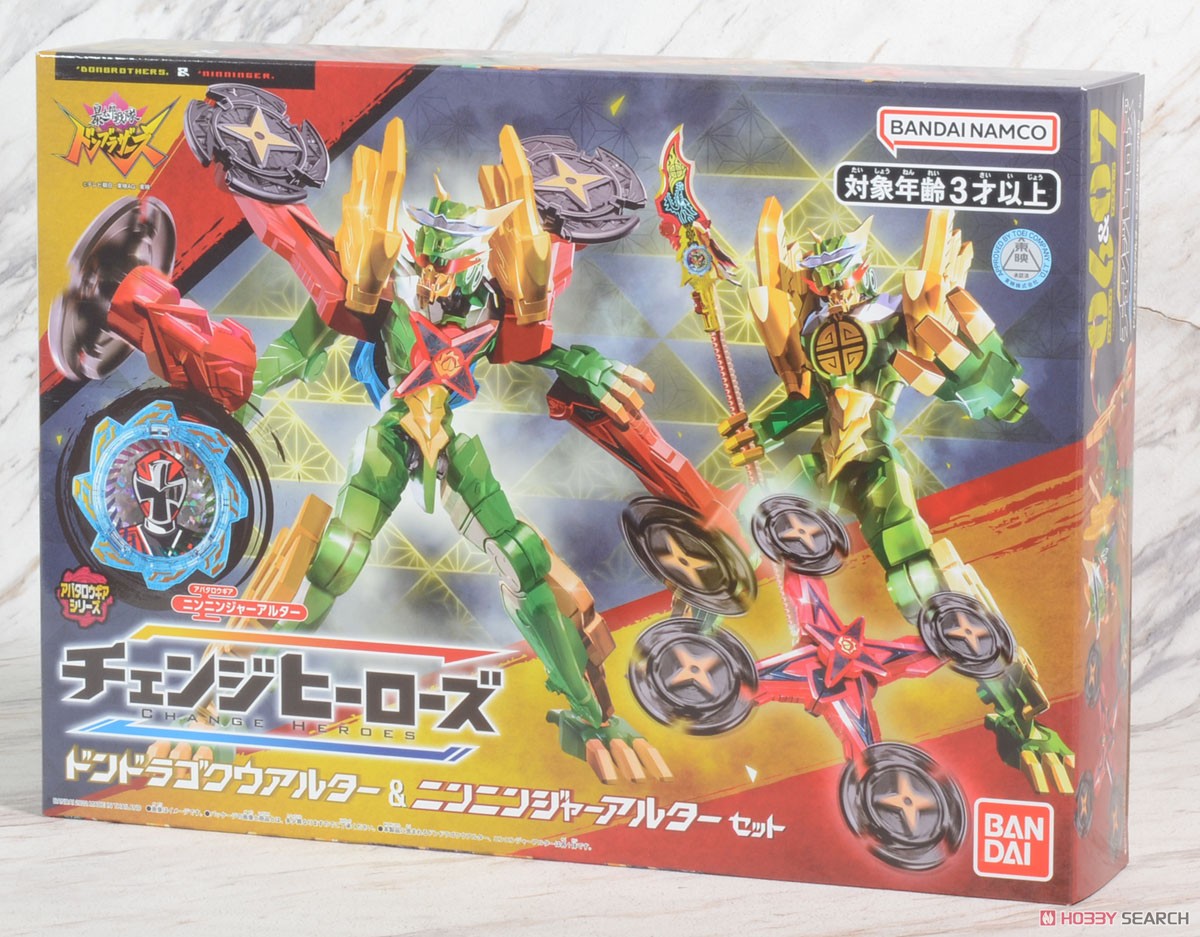 Change Heroes Don Dragoku Alter & Ninninger Alter Set (Character Toy) Package2