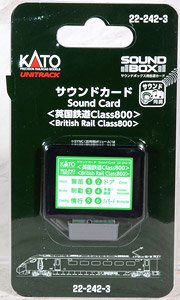 Unitrack Sound Card `British Rail Class800` [for Sound Box] (Model Train)