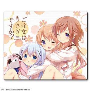Is the Order a Rabbit?? Rubber Mouse Pad Design 02 (Cocoa & Chino & Mocha) (Anime Toy)