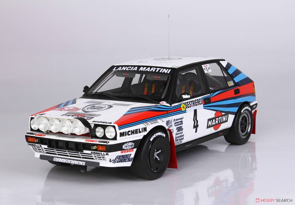 Lancia Delta HF Integrale Martini 8V #4 Winner Monte Carlo Rally 1989 Biasion Siviero (ケース無) (ミニカー) 商品画像1