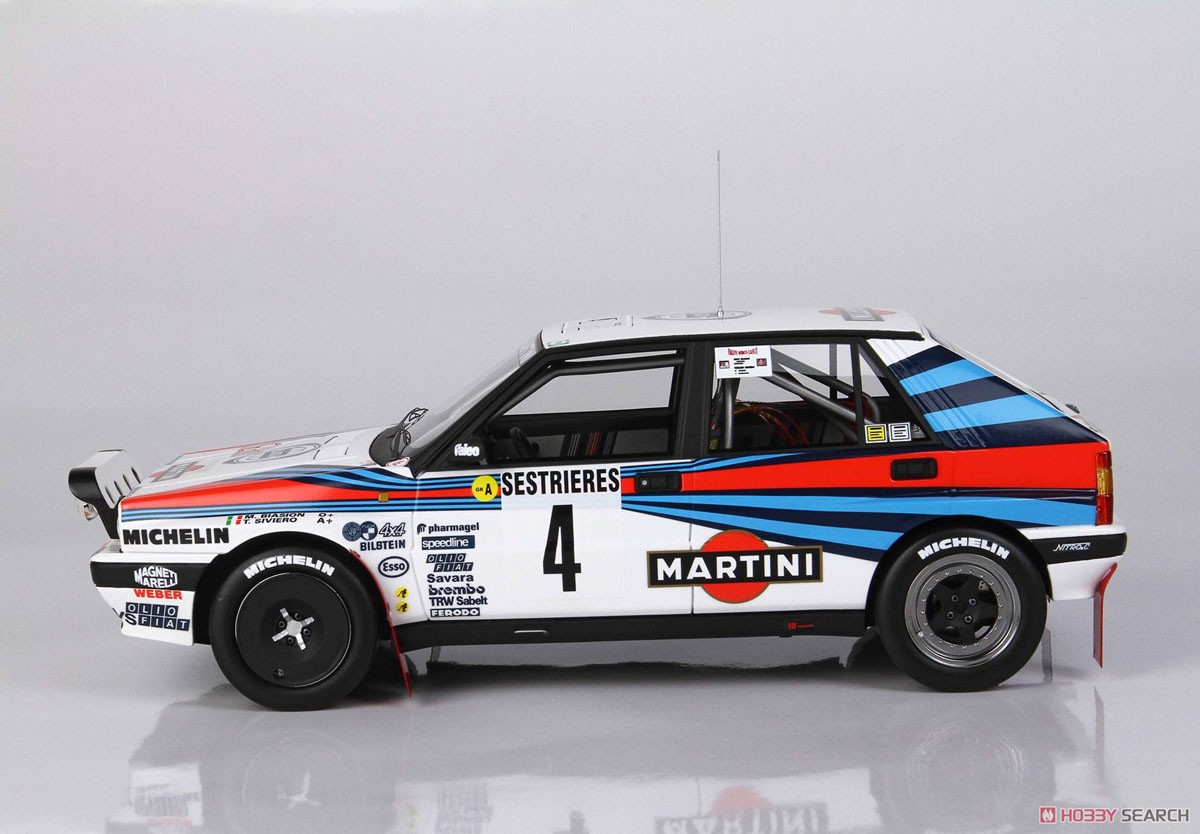Lancia Delta HF Integrale Martini 8V #4 Winner Monte Carlo Rally 1989 Biasion Siviero (ケース無) (ミニカー) 商品画像3
