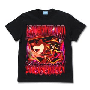 KonoSuba: God`s Blessing on this Wonderful World! Megumin Full Color T-Shirt Black M (Anime Toy)