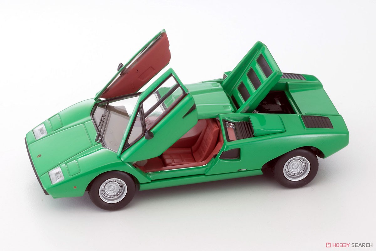 TLV-N Lamborghini Countach LP400 (Green) (Diecast Car) Item picture4