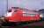 DB electric locomotive 103 140, single arm pantograph, orientred livery, period IV (鉄道模型) その他の画像1