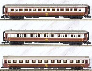 RENFE, 3-unit set Al-Andalus, 2xWL sleeping car + 10000, period IV (3-Car Set) (Model Train)
