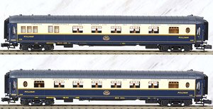 CIWL, 2-unit pack of Pullman coaches `Flech d`Or`, ep. III (2-Car Set) (Model Train)
