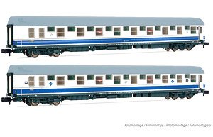 RENFE, 2-unit pack T2 sleeping coaches, Largo Recorrido livery, period IV-V (2-Car Set) (Model Train)