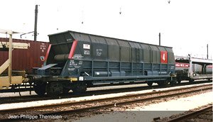 SNCF, 2-unit pack 4-axle coal hopper wagons Faoos `S.G.W.`, ep. IV (2-Car Set) (Model Train)
