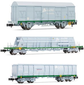 ADIF, 3-unit pack `tren de contraste de basculas`, ep. V-VI (3-Car Set) (Model Train)