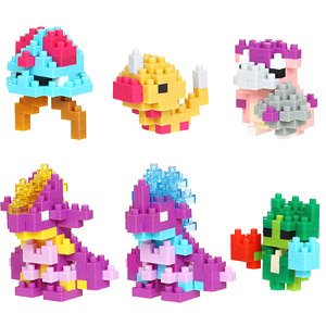 nanoblock ミニナノ ポケットモンスター どくタイプ (6個セット) (ブロック)