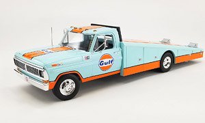 1970 Ford F-350 Ramp Truck - Gulf (ミニカー)