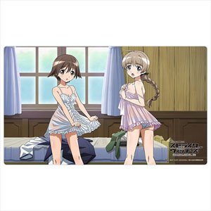 [Strike Witches: Road to Berlin] Rubber Mat (Yoshika Miyafuji & Lynette Bishop) (Card Supplies)