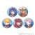 缶バッジ 「アイドルマスター SideM」 09 ビーストクロニクル ～Risin` Soul～ (グラフアート) (5個セット) (キャラクターグッズ) 商品画像1