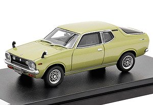 Nissan Cherry F-II 1400 COUPE GX (1974) Olive Green Metallic (Diecast Car)