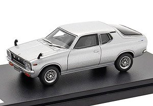 NISSAN Cherry F-II 1400 COUPE GX (1974) シルバーメタリック (ミニカー)