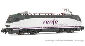 RENFE Operadora, class 252 electric locomotive `Mercancias`, DCC Digital (Model Train)