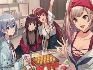 ブシロード ラバーマットコレクション V2 Vol.316 D_CIDE TRAUMEREI 『える・ありや・玲菜・愛莉』 (カードサプライ)