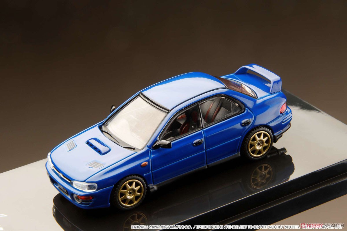Subaru Impreza WRX (GC8) 1992 Custom Version / Sports Blue w/Engine Display Model (Diecast Car) Item picture6