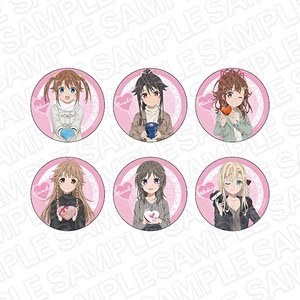 High School Fleet the Movie Can Badge (Blind) - Valentine Ver. - (Single Item) (Anime Toy)