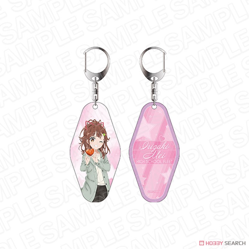 High School Fleet the Movie Double Sided Key Ring Mei Irizaki - Valentine Ver. - (Anime Toy) Item picture1