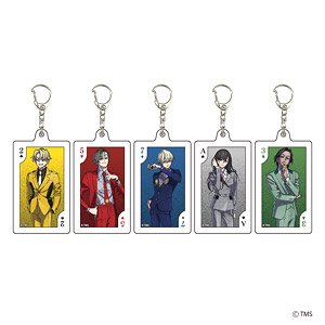 Acrylic Key Ring [High Card] 01 (Set of 5) (Anime Toy