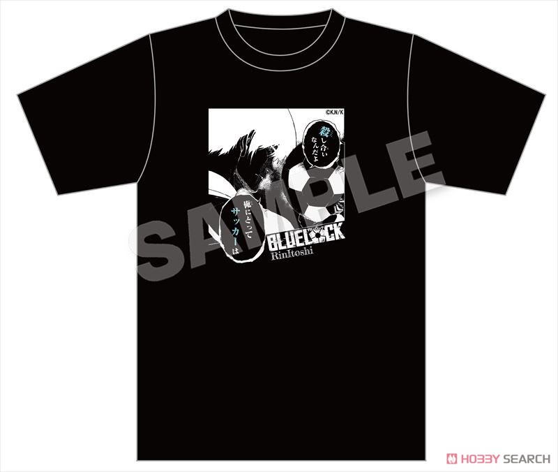 Blue Lock Words T-Shirt Rin Itoshi LL (Anime Toy) Item picture1