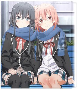 My Teen Romantic Comedy Snafu Too! Canvas Art Yukino Yukinoshita & Yui Yuigahama School Uniform Ver. (Anime Toy)