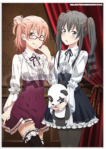 My Teen Romantic Comedy Snafu Too! Visual Acrylic Plate Yukino Yukinoshita & Yui Yuigahama Lady Ver. (Anime Toy)