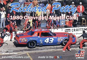 NASCAR 1980 Chevrolet Monte Carlo Reverse Paint Richard Petty (Model Car)