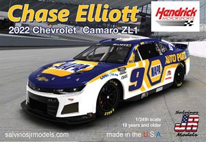 NASCAR 2022 Chevrolet Camaro ZL1 Hendrick Motorsports `Chase Elliott` (Model Car)