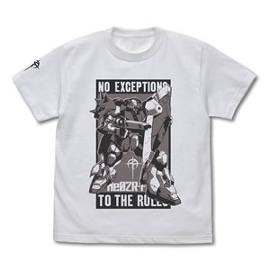 Mobile Suit Gundam: Hathaway`s Flash Messer Type-01 T-Shirt White M (Anime Toy)
