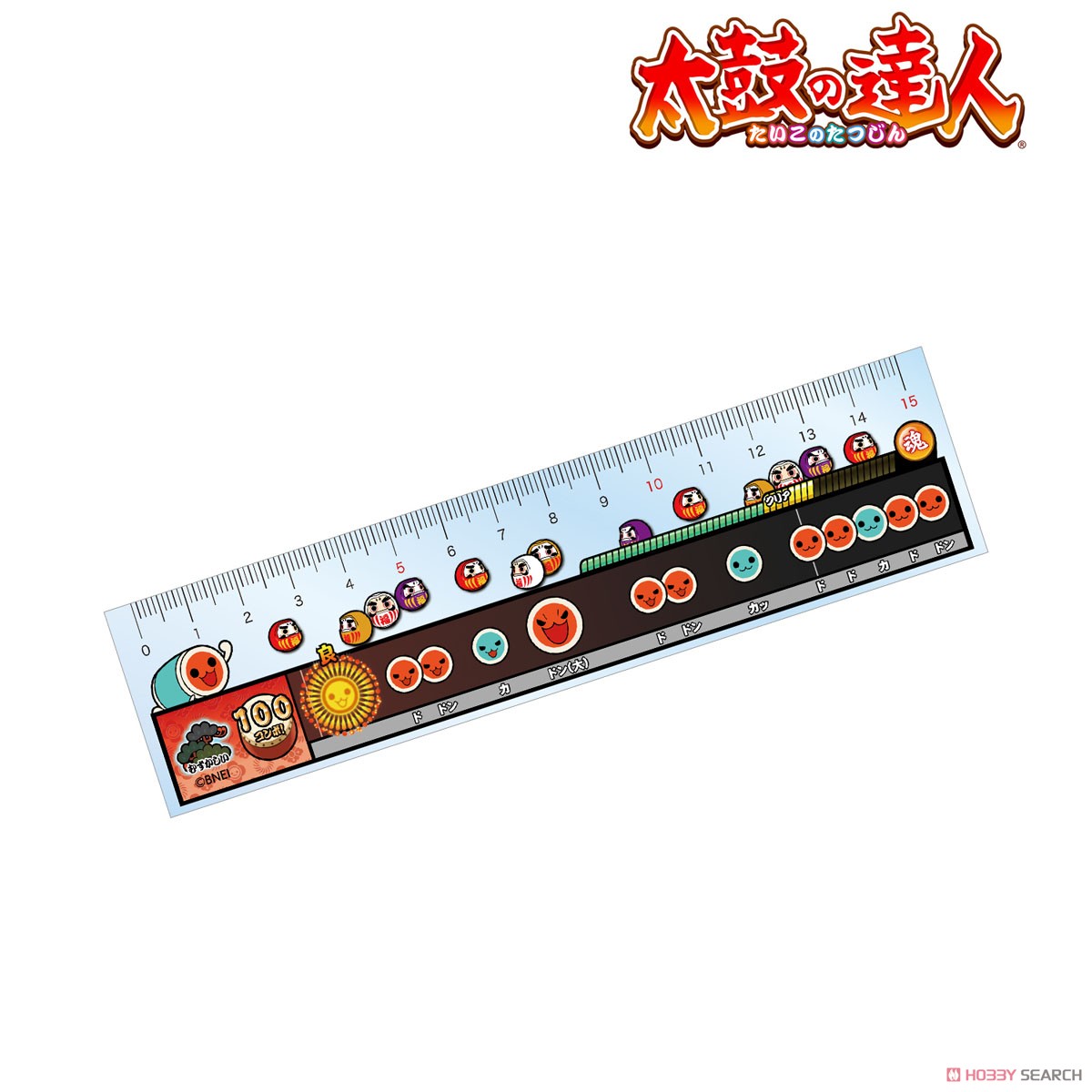 Taiko no Tatsujin Nankai demo Hakareru Don! Musical Score Acrylic Ruler (Anime Toy) Item picture1