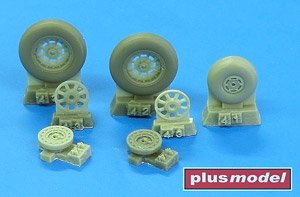 Mig-15 Wheels (Plastic model)