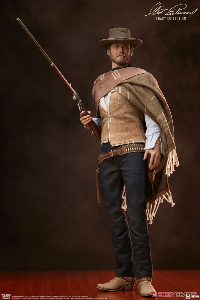 The Good, The Bad, and The Ugly - 1/6 Scale Fully Poseable Figure: Sideshow Sixth Scale - Man with No Name (Completed) Item picture2