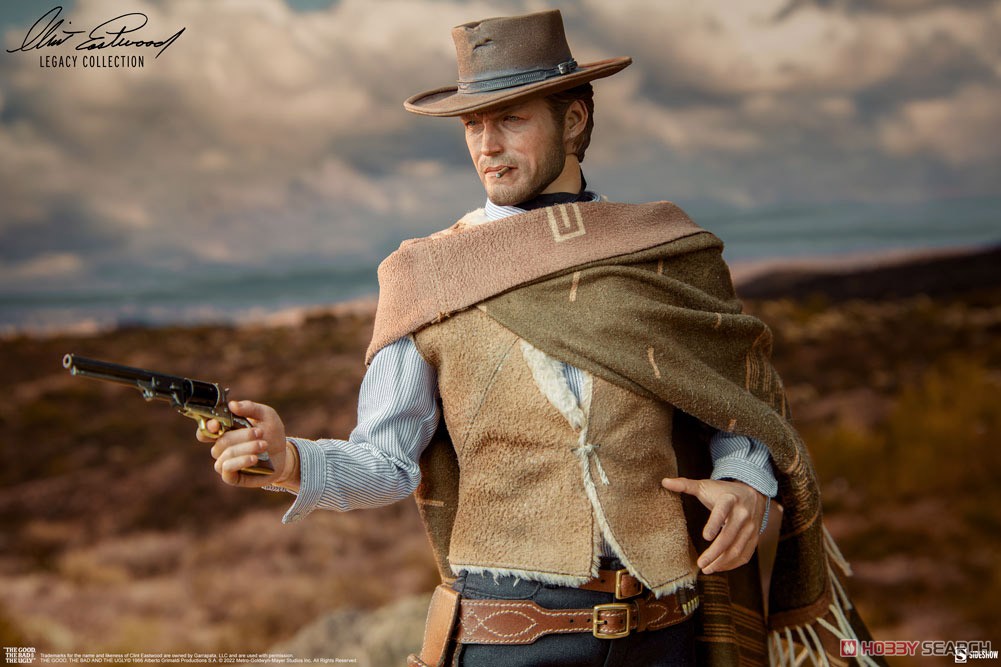 The Good, The Bad, and The Ugly - 1/6 Scale Fully Poseable Figure: Sideshow Sixth Scale - Man with No Name (Completed) Other picture6
