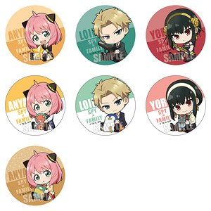 Trading Can Badge Spy x Family Gyugyutto (Set of 7) (Anime Toy)