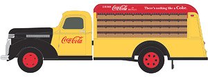 (HO) 1941-46 シボレー 飲料ボトル配送トラック `コカ・コーラ` (ミニカー)