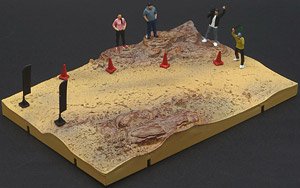 Diorama City 001 Country Side Mud Version (Diecast Car)