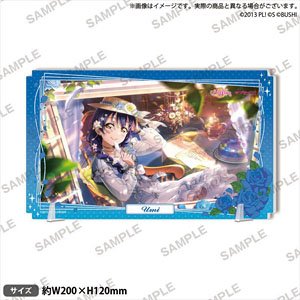 Love Live! School Idol Festival All Stars Plate Acrylic Stand muse Umi Sonoda (Anime Toy)