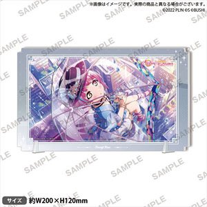 Love Live! School Idol Festival All Stars Plate Acrylic Stand Vol.2 Nijigasaki High School School Idol Club Rina Tennoji (Anime Toy)