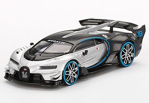 ブガッティ ビジョン グランツーリスモ シルバー (左ハンドル) (ミニカー)