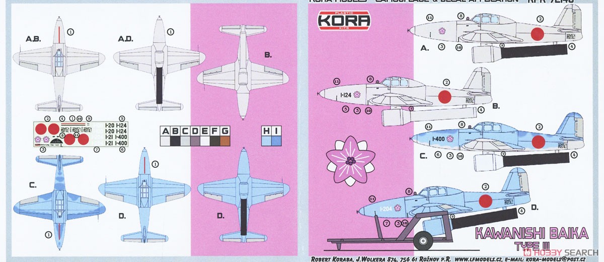 川西 「梅花-III」 特殊攻撃機 (プラモデル) 塗装1