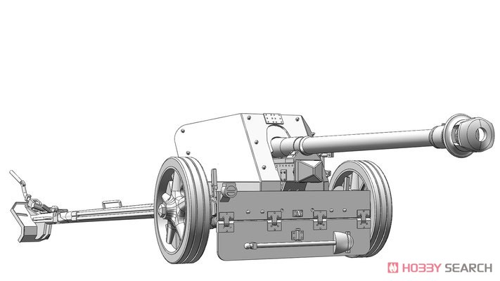 German 7,5cm Pak40 with 4 Figures (Plastic model) Other picture3