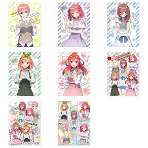 The Quintessential Quintuplets Letter B5 Pencil Board (Set of 8) (Anime Toy)