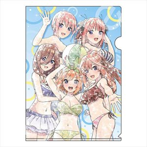 映画 五等分の花嫁 こもれびアート A4クリアファイル 集合A (キャラクターグッズ)