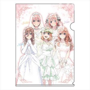 映画 五等分の花嫁 こもれびアート A4クリアファイル 集合B (キャラクターグッズ)